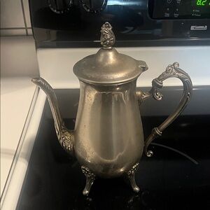 Elegant Silver Teapot